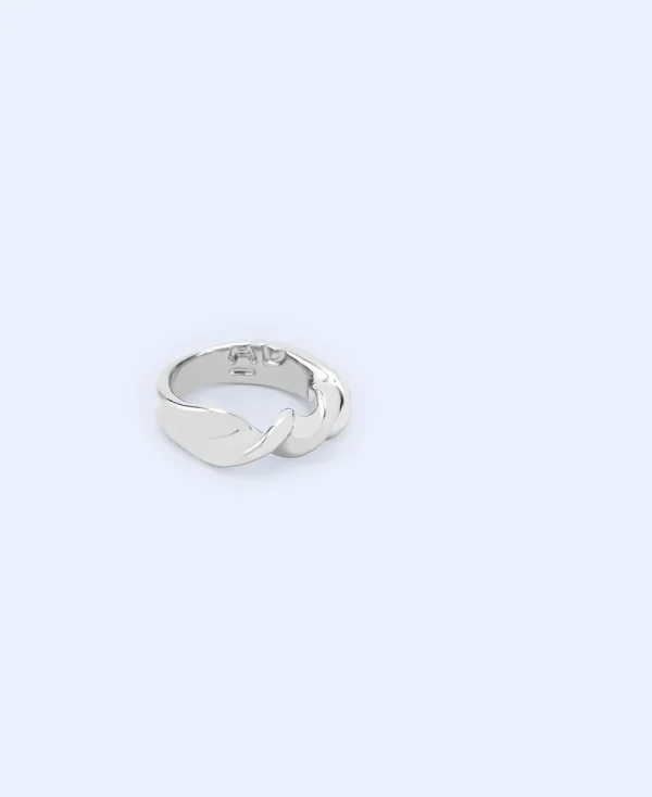 Adolfo Dominguez Bijuteria*Bague A Motif Torsion Argente