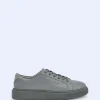 Adolfo Dominguez Chaussures*Baskets Basiques En Cuir Responsable Gris Clair