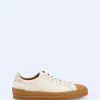 Adolfo Dominguez Chaussures*Baskets En Toile De Coton Ecru