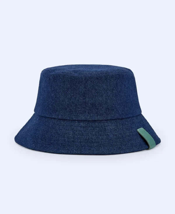 Adolfo Dominguez Chapeaux*Bob En Denim Bleu Denim