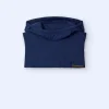 Adolfo Dominguez Autres*Cagoule Matelassee Bleu Marine