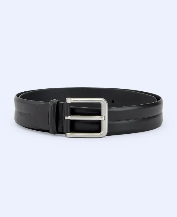 Adolfo Dominguez Ceinture*Ceinture En Cuir Noir