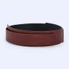 Adolfo Dominguez Ceinture*Ceinture Large En Cuir De Vachette Bordeaux