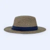 Adolfo Dominguez Chapeaux*Chapeau En Papier Responsable Bleu Marine