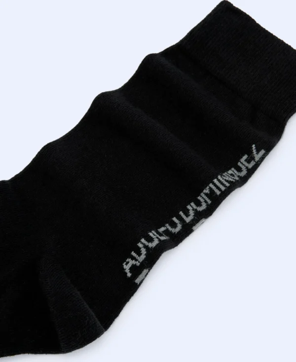 Adolfo Dominguez Chaussettes*Chaussettes A Logo Noir