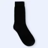 Adolfo Dominguez Chaussettes*Chaussettes Basiques A Logo Imprime Noir