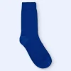 Adolfo Dominguez Chaussettes*Chaussettes Basiques A Logo Imprime Cobalt