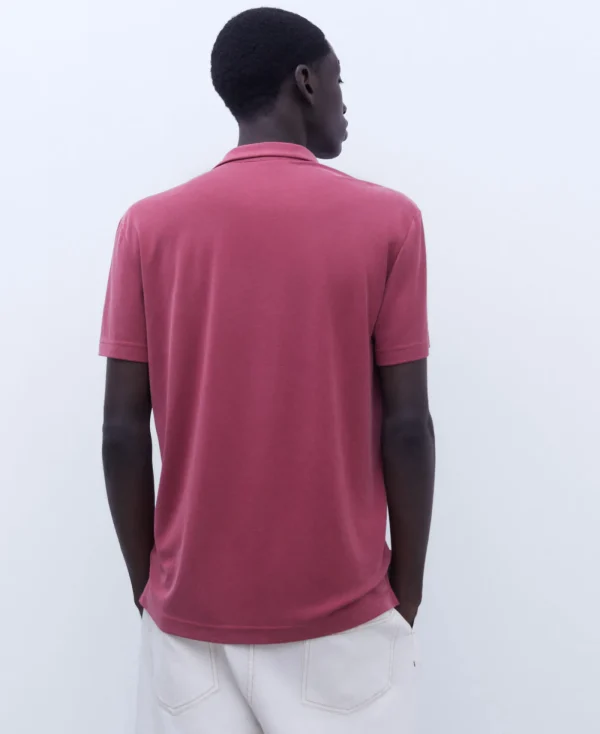 Adolfo Dominguez T-Shirts Et Polos*Chemise A Manches Courtes En Modal Terracotta