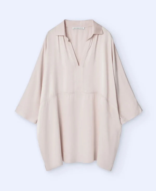 Adolfo Dominguez Chemises Et Tops*Chemise Ample A Manches Japonaises Creme