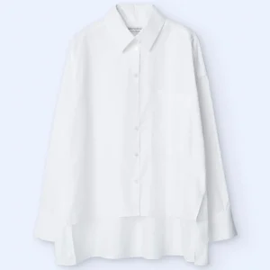 Adolfo Dominguez Chemises Et Tops*Chemise Oversize En Coton Blanc