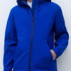 Adolfo Dominguez Vêtements D'Extérieur*Doudoune A Capuche En Neoprene Cobalt