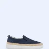 Adolfo Dominguez Chaussures*Espadrilles Classiques Sans Lacets Bleu Marine