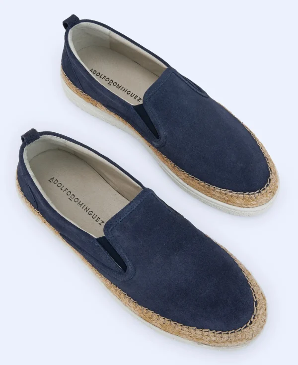 Adolfo Dominguez Chaussures*Espadrilles Classiques Sans Lacets Bleu Marine