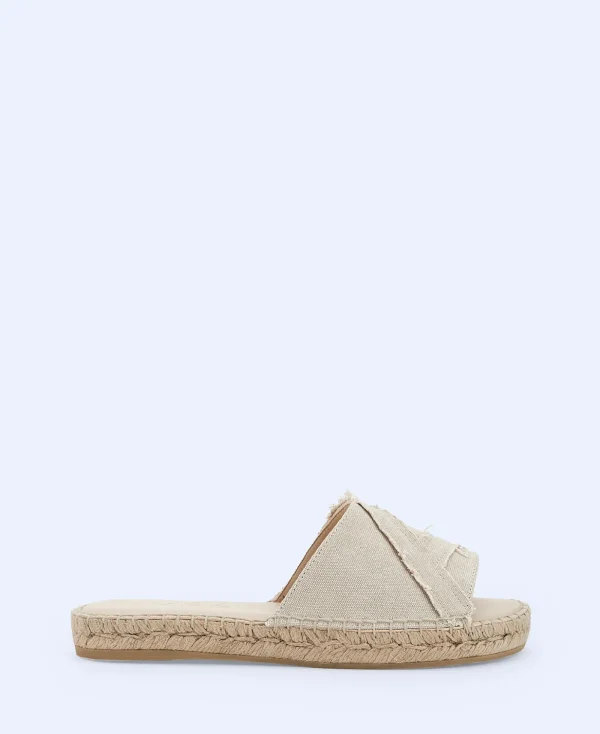 Adolfo Dominguez Chaussures*Espadrilles En Coton Beige