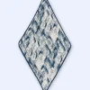 Adolfo Dominguez Foulard*Foulard Bandana Imprime Bleu