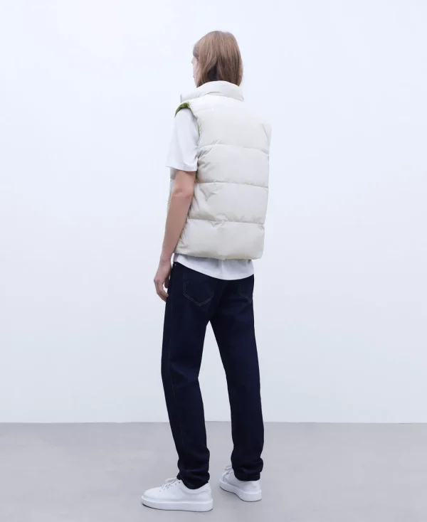 Adolfo Dominguez Vêtements D'Extérieur*Gilet Matelasse Reversible En Nylon Glace