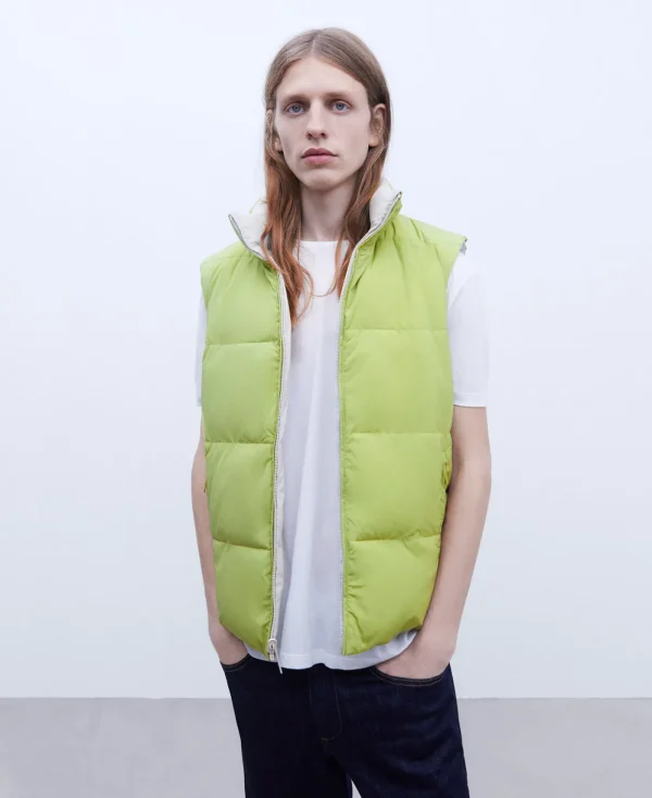 Adolfo Dominguez Vêtements D'Extérieur*Gilet Matelasse Reversible En Nylon Glace