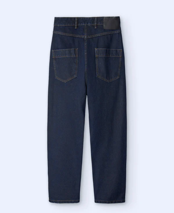 Adolfo Dominguez Pantalons*Jean En Coton Biologique Bleu Denim