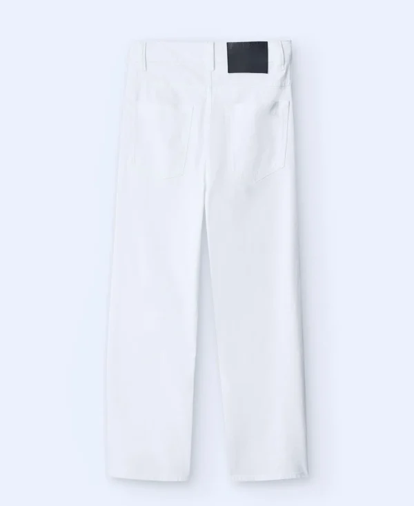 Adolfo Dominguez Pantalons*Jeans Cinq Poches Blanc