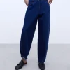 Adolfo Dominguez Pantalons*Jeans En Coton Bleu Denim