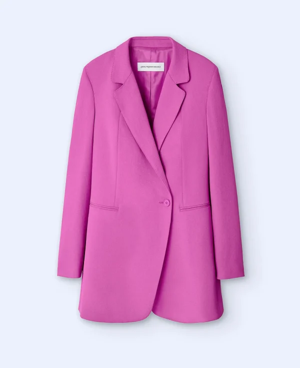 Adolfo Dominguez Vêtement D'Extérieur*Long Blazer Cintre Rose