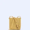 Adolfo Dominguez Sacs*Mini Sac Tresse Recycle Jaune Clair