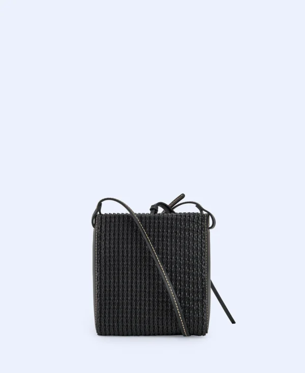 Adolfo Dominguez Sacs*Mini Sac Tresse Recycle Noir