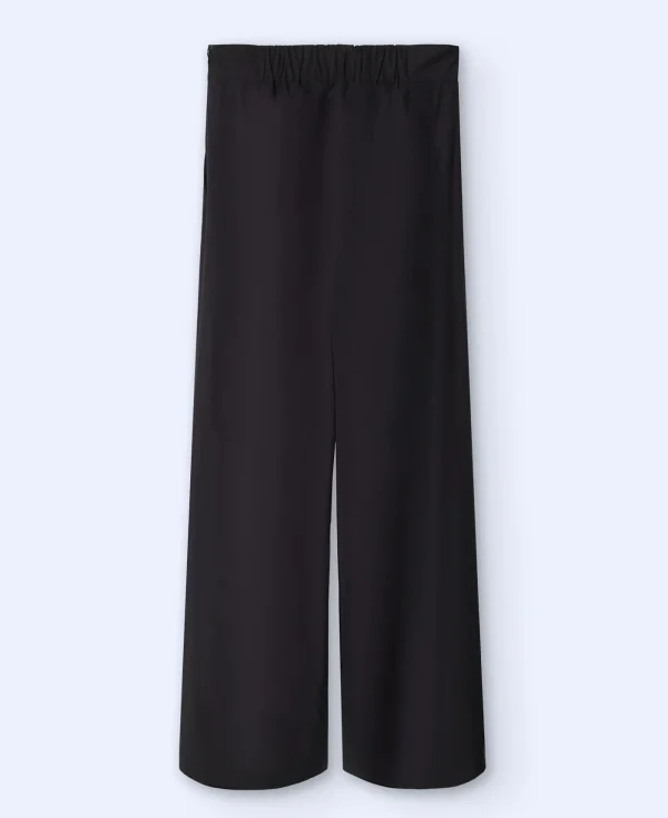 Adolfo Dominguez Pantalons*Pantalon Ample En Coton Noir