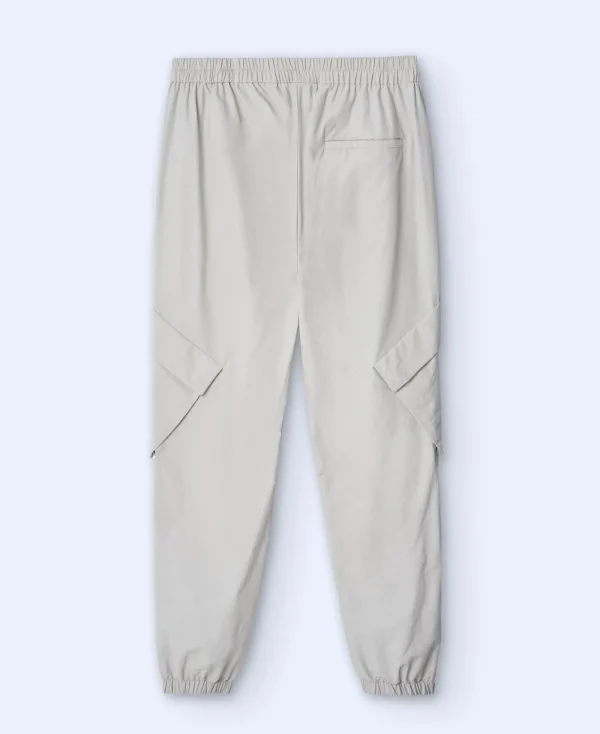 Adolfo Dominguez Pantalons*Pantalon Cargo En Coton Et Nylon Glace