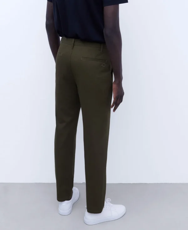 Adolfo Dominguez Pantalons*Pantalon Chino Avec Poches A L'Italienne Kaki