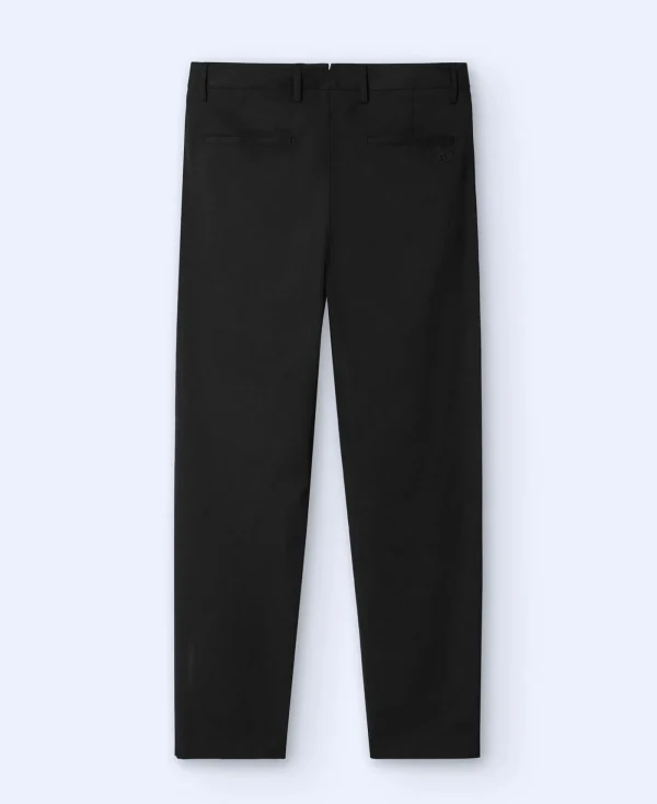 Adolfo Dominguez Pantalons*Pantalon Chino Slim Fit En Serge Noir