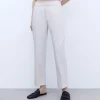 Adolfo Dominguez Pantalons*Pantalon Coupe Droite Beige