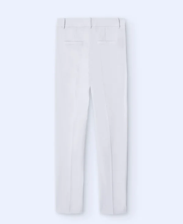 Adolfo Dominguez Pantalons*Pantalon Coupe Droite Beige