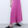 Adolfo Dominguez Pantalons*Pantalon Cropped Uni Rose