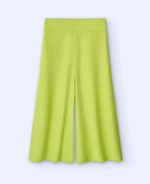 Adolfo Dominguez Pantalons*Pantalon Cropped Uni Vert Pistache