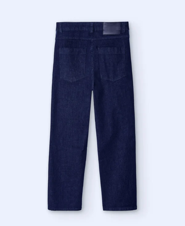 Adolfo Dominguez Pantalons*Pantalon Denim Cinq Poches Bleu Denim