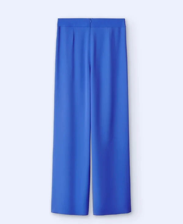 Adolfo Dominguez Pantalons*Pantalon Long Uni Bleu