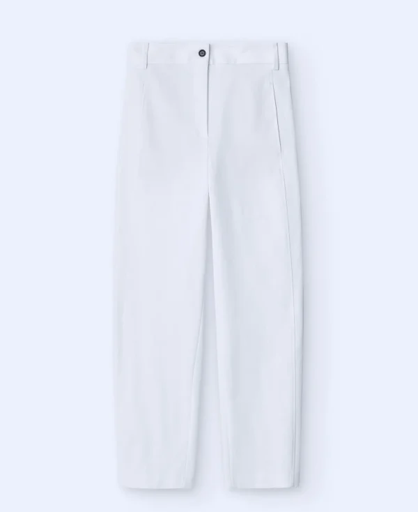 Adolfo Dominguez Pantalons*Pantalon Regular Fit Blanc