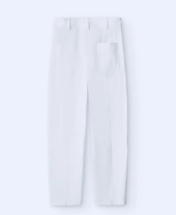 Adolfo Dominguez Pantalons*Pantalon Regular Fit Blanc