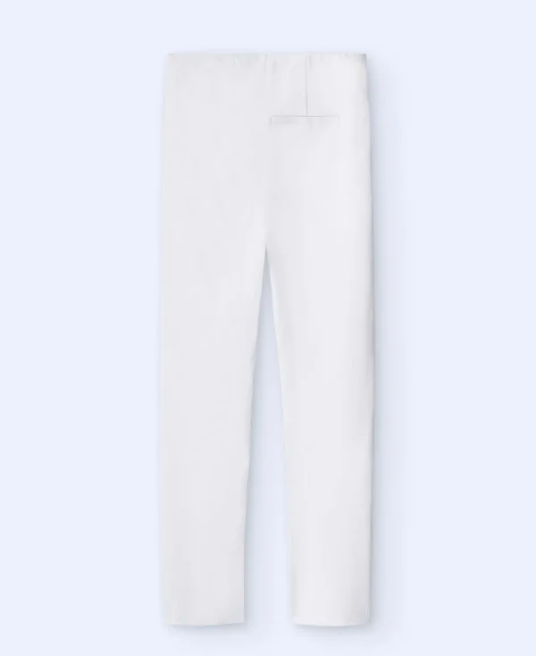 Adolfo Dominguez Pantalons*Pantalon Skinny En Coton Ecru