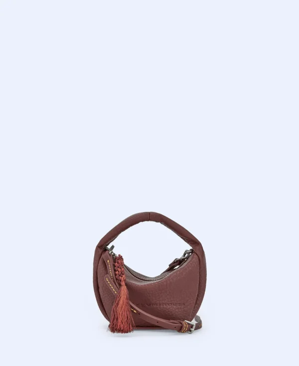 Adolfo Dominguez Sacs*Petit Sac A Bandouliere En Polyester Recycle Marron