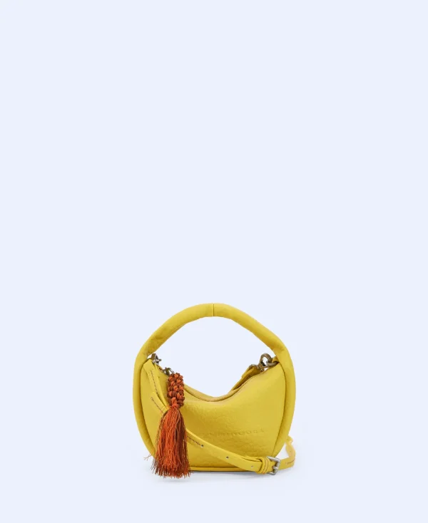 Adolfo Dominguez Sacs*Petit Sac A Bandouliere En Polyester Recycle Jaune