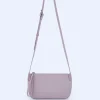 Adolfo Dominguez Sacs*Petit Sac A Bandouliere En Cuir De Vachette Mauve