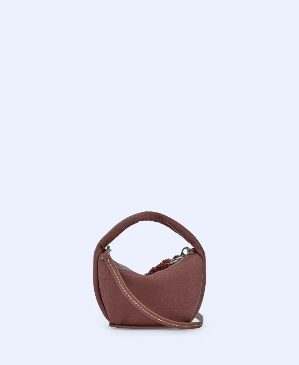 Adolfo Dominguez Sacs*Petit Sac A Bandouliere En Polyester Recycle Marron