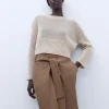 Adolfo Dominguez Maille*Pull-Over En Tricot Camel