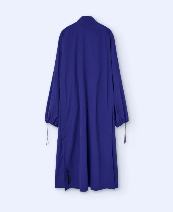 Adolfo Dominguez Robes & Combinaisons*Robe Longue En Nylon Bleu Klein