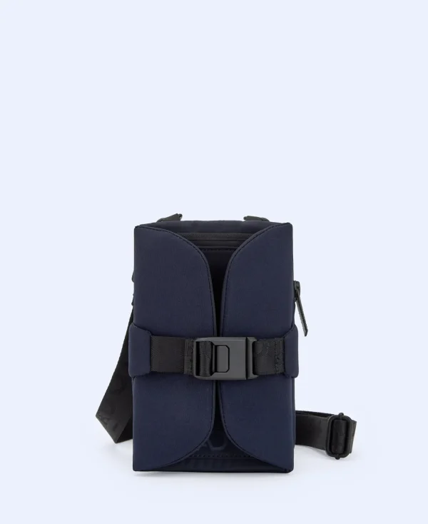 Adolfo Dominguez Sacs*Sac A Bandouliere Deployable Bleu Marine