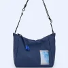 Adolfo Dominguez Sacs*Sac A Bandouliere Moyen En Tissu Matelasse Bleu Marine