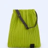 Adolfo Dominguez Sacs*Sac A Dos En Crinkle Recycle Vert Pistache