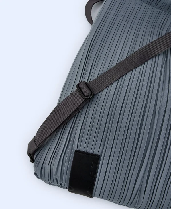 Adolfo Dominguez Sacs*Sac A Dos En Crinkle Recycle Gris Clair